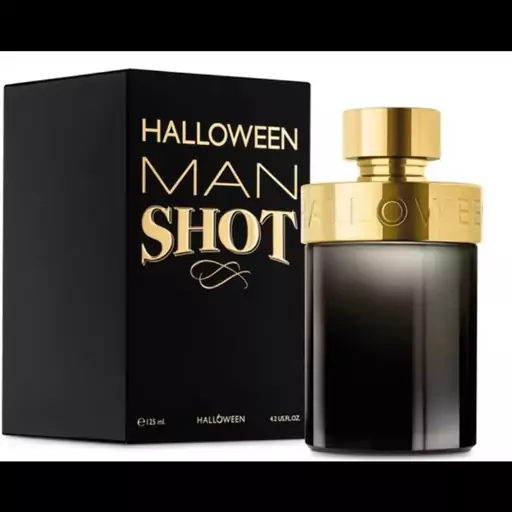 عطر Halloween man shot هالووین من شات مشکی ادو تویلت بسیار خوشبو 125 میل 