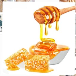 قاشق عسل خوری چوبی  5 عددی  با هک لوگو