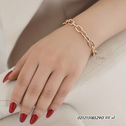 دستبند زنانه طلایی مارک ژوپینگ کدکالا 021213185290