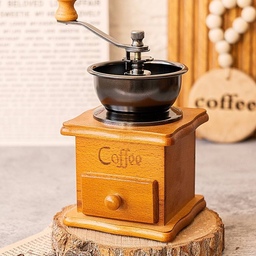 آسیاب دستی قهوه مدل چوبی