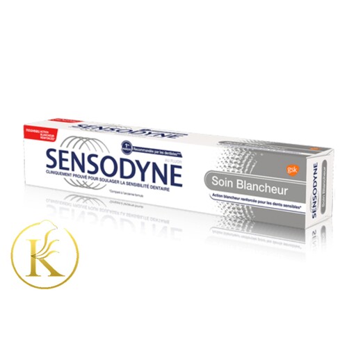 خمیر دندان سنسوداین فرانسوی Sensodyne مدل Blancheur سفید کننده حجم 75 میل

