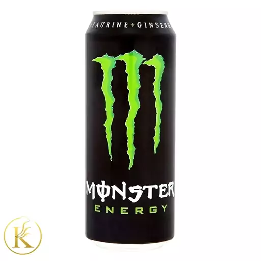 نوشیدنی انرژی زا  مانستر مشکی 500 میل monster

