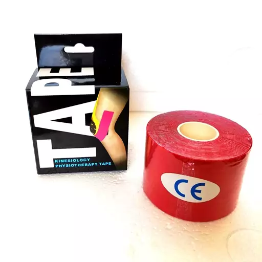 چسب تیپ kineziology tape قرمز 