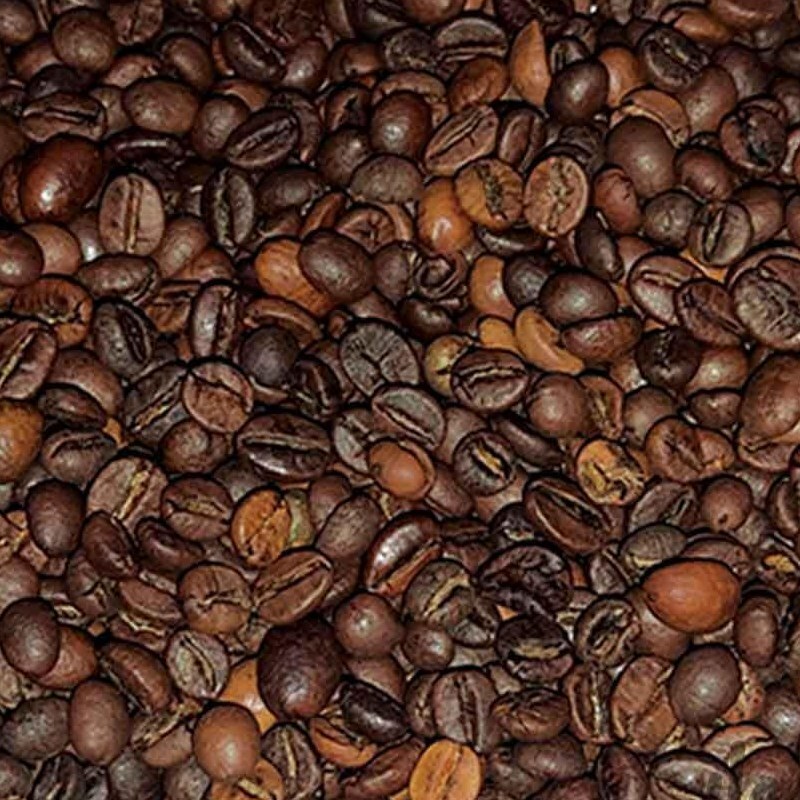 قهوه فرم دانه پک شده  میکس های متفاوت روبوستا و عربیکا برند کی کیو