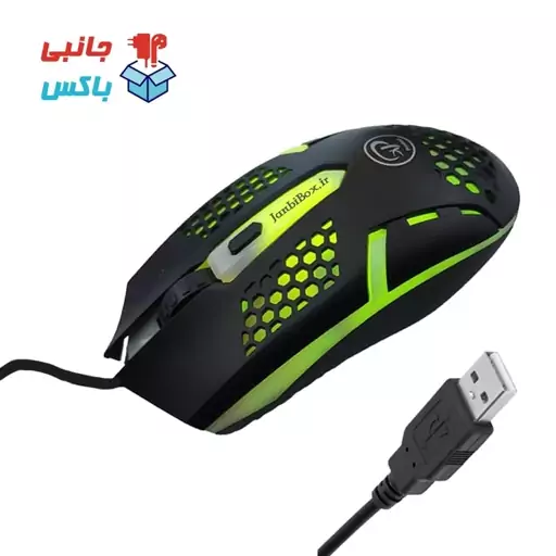 ست کیبورد و ماوس سیمی گیمینگ مدل Xp-9400G صفحه کلید و موس مناسب گیم جانبی باکس