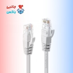 کابل شبکه LAN برند ifortech سیم یک متری Cat6 کابل مودم و روتر جانبی باکس