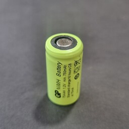 باتری شارژی کوتاه 1.2ولت 750میلی آمپر ساعت (قد 28میلیمتر)