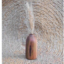 گلدان خراطی ساخته شده از  چوب گردو  در ابعاد  دلخواه 