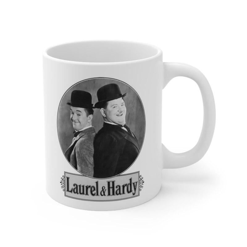 ماگ طرح لورل و هاردی Laurel and Hardy مدل NM1956