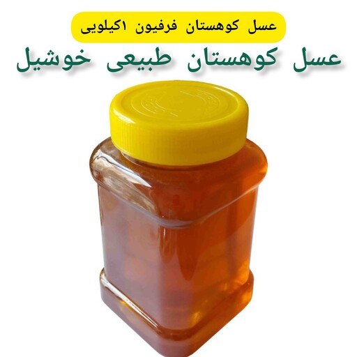 عسل کوهی خوشیل ارگانیک ساکارز2درصد 1 کیلویی(خرید از زنبوردار)ارسال رایگان