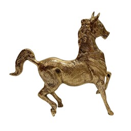 مجسمه برنجی مدل اسب عربی کد H-2001