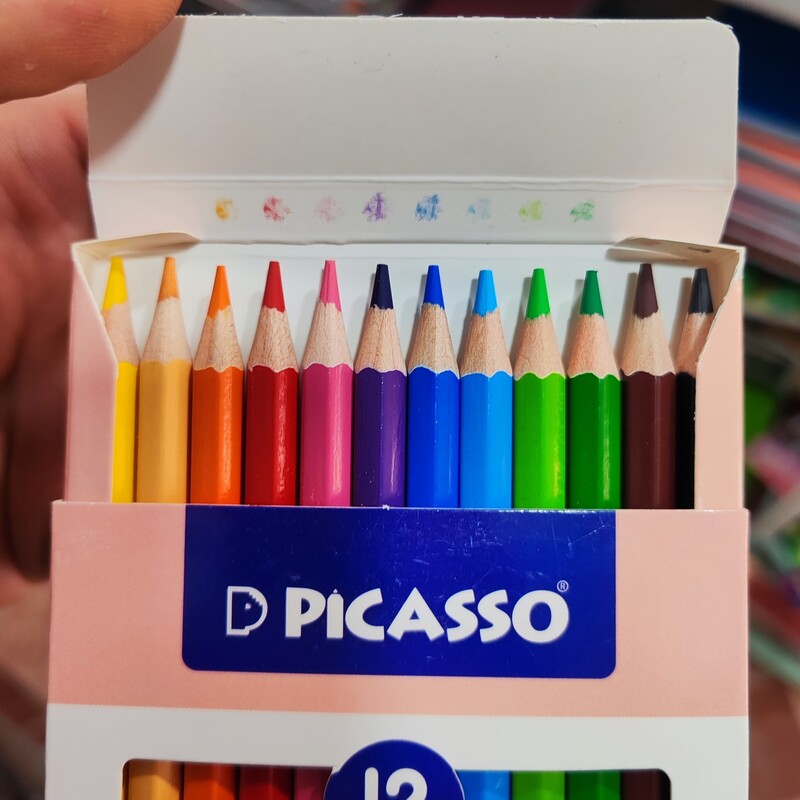 مداد رنگی 12 رنگ پیکاسو 