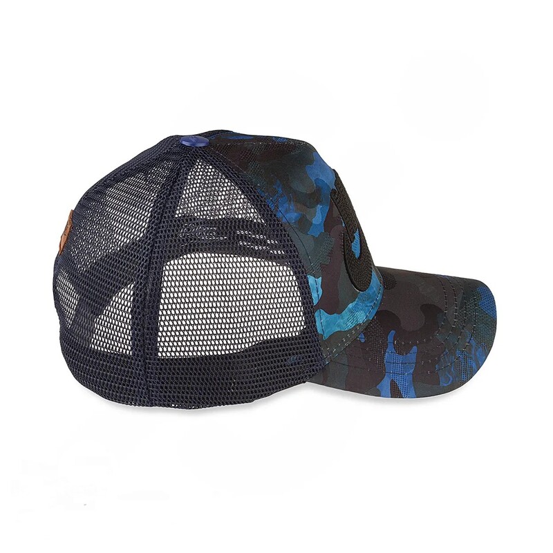 کلاه کپ ورزشی نقاب دار پشت توری نایک مدل 02 - 442443 NZD ( آبی )