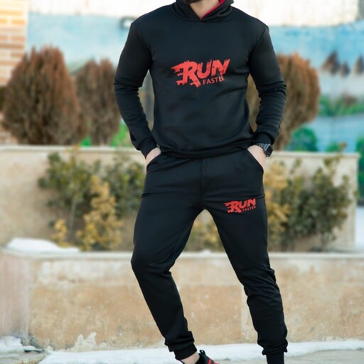 ست سویشرت شلوار مردانه مدل RUN