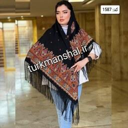روسری ترکمن پشمی کد 1587