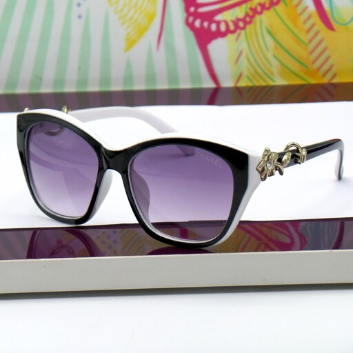 عینک آفتابی زنانه دخترانه ترند  Chanel شنل UV400  