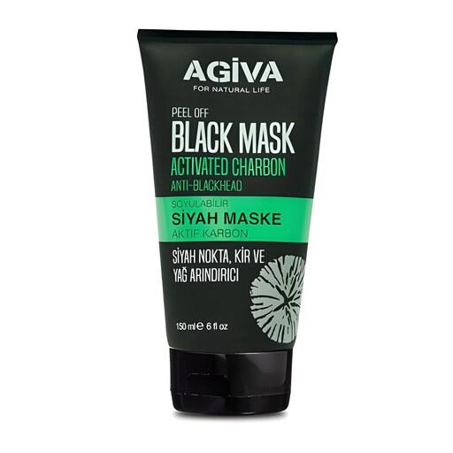 ماسک سیاه آگیوا AGIVA حجم 150 میل
