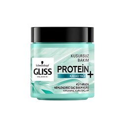 ماسک مو پروتئینه گلیس GLISS آبی 4 کاره مدل مرطوب کننده و مراقبت مو حجم 400 میل