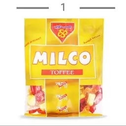 شکلات تافی شیری میلکو MilcoTooffee وزن 350 گرم