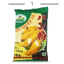 پودر سوخاری پانکو panko مدل spicy تند فلفلی 200 گرم