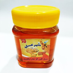 عسل طبیعی گون گز ارگانیک(500گرمی). ساکاروز3درصد. محصول تضمین کیفیت ومرجوعی دارد