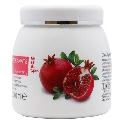  کرم صورت آبرسان و شفاف کننده کلیون مدل Pomegranate Juice Face Cream حجم 300میلی