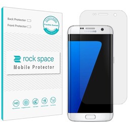 گلس نانو هیدروژل شفاف و ضد ضربه گوشی سامسونگ Galaxy S7 Edge برند راک اسپیس    