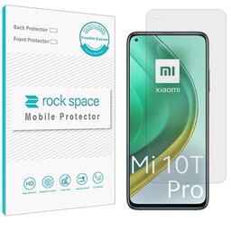 گلس نانو هیدروژل شفاف و ضد ضربه گوشی شیائومی Xiaomi Mi 10T Pro 5G برند راک اسپیس    