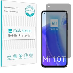 گلس پرایوسی (حریم شخصی)نانو و ضد ضربه گوشی شیائومی Xiaomi Mi 10T 5G برند راک اسپیس 