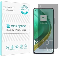 گلس پرایوسی (حریم شخصی)نانو و ضد ضربه گوشی شیائومی Xiaomi Mi 10T Pro 5G برند راک اسپیس 