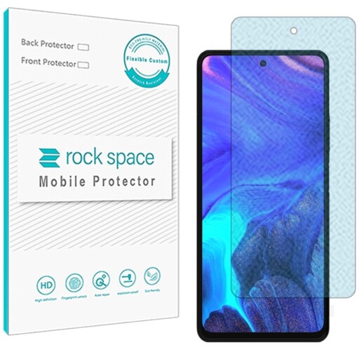  گلس نانو مات بلوکات (ضد اشعه آبی) و ضد ضربه اینفینیکس Note 10 pro برند راک اسپیس  