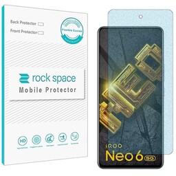  گلس نانو مات بلوکات (ضد اشعه آبی) و ضد ضربه گوشی ویوو iQOO Neo6 برند راک اسپیس   