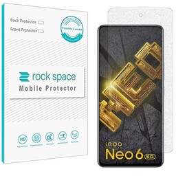 گلس مات نانو و ضد ضربه گوشی ویوو iQOO Neo6 برند راک اسپیس   