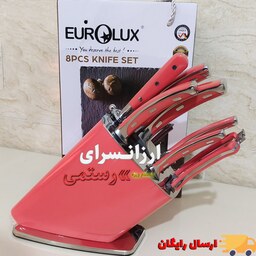 سرویس چاقو یورولوکس  8 پارچه مدل eu-ks8235LSR