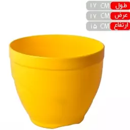 گلدان پلاستیکی گرد ( مدل موج کد 317 )