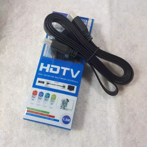 کابل HDMI فلتی بسیار نرم و مستحکم و قابل انعطاف 1.5 متر درجه یک