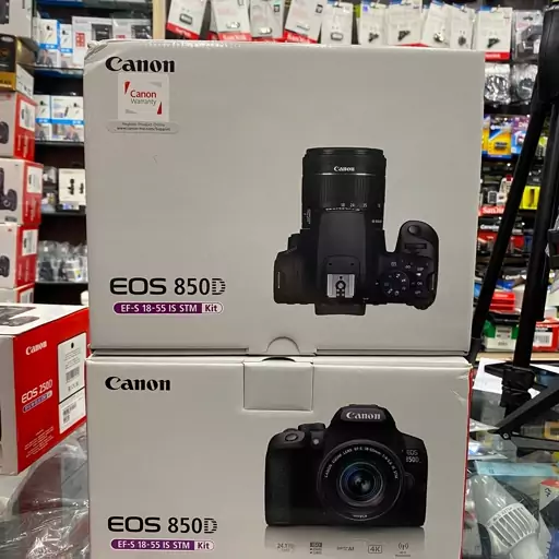 دوربین عکاسی کانن Canon 850 با لنز 18 135