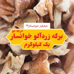 برگه زردآلو خوانسار درجه دو ( یک کیلوگرم) خشکبار خوانسالار