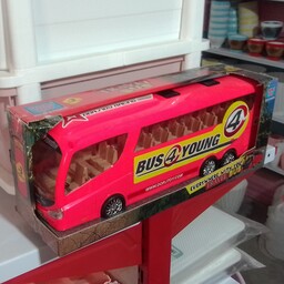 اتوبوس مدرن اسباب بازی جعبه ای