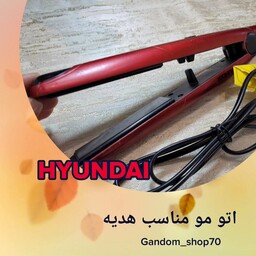 اتو مو HYUNDAI مدل ca-2000 صفحه سرامیک دارای قفل و دارای کابل بلند 36وات مناسب سفر و هدیه