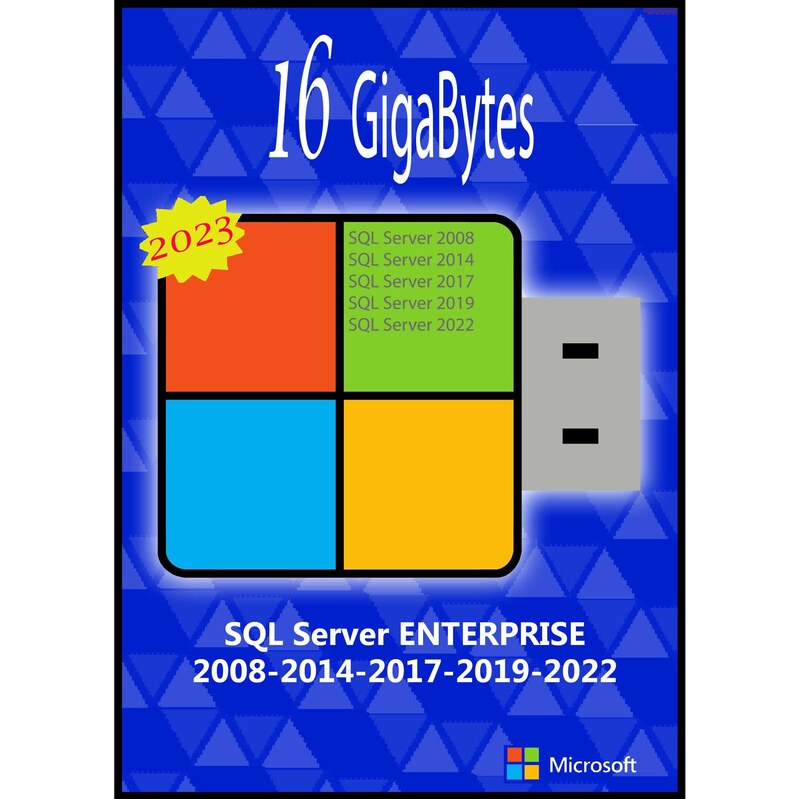مجموعه نرم افزارهای SQL SERVER ENT. 2008-2022