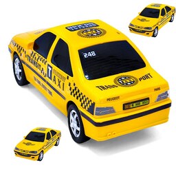 ماشین اسباب بازی پژو پارس تاکسی زرد قدرتی نسیم تویز