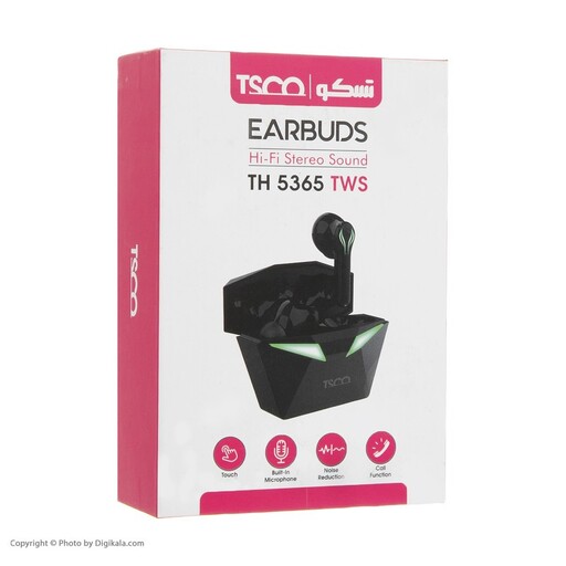 هدفون بی سیم تسکو مدل TH 5365 TWS
برند TSCO
Wireless handsfree G75365 TWS

