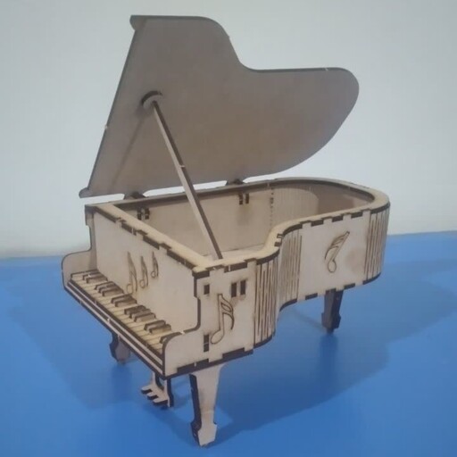 پازل چوبی سه بعدی پیانو(تخفیف ویژه)