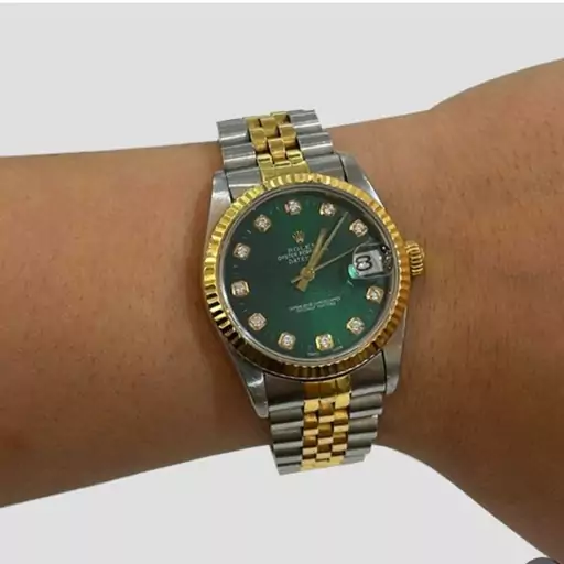 ساعت ست زنانه مردانه  رولکس Rolex صفحه سبز