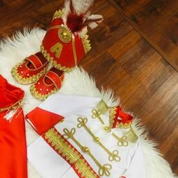لباس ختنه سورون تولد و شاهزاده    در رنگبندی مختلف و سایز صفردتا ده سال قیمت صفرتادو سال 