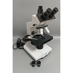 میکروسکوپ سه چشمی با لنز wide بزرگنمایی 1600 برابر  برند G5 مدل NK-107T ارسال پس کرایه 