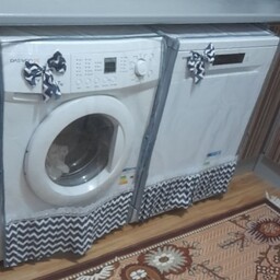 ست کاور ماشین لباسشویی و ظرفشویی ( کد 1350 )