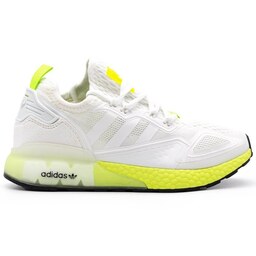 کتونی آدیداس زد ایکس adidas zx 2k رنگ سفید فسفری مردانه و زنانه