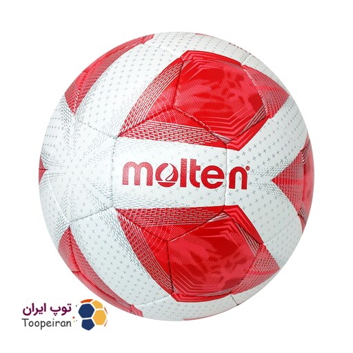 توپ فوتبال دوختی مدل  مولتن AFC5000 رنگ قرمز